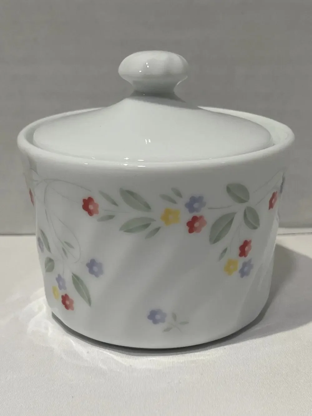 Corning Ware Country Festival Floral Covered Canister Jar 4